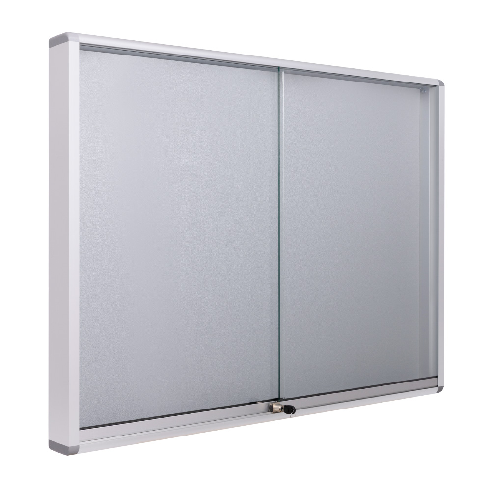 Standard Sliding Glass Notice Board – photo 1